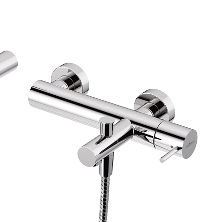 Смеситель для ванны с душем Cezares Leaf LEAF-VD-L-01 хром