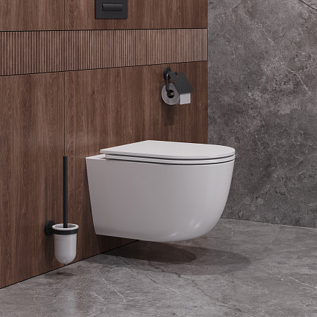 Подвесной унитаз Cezares Relax CZR-3806-53-TH-TOR/SC белый