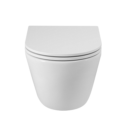 Подвесной унитаз Cezares Relax CZR-3806-53-TH-TOR/SC белый
