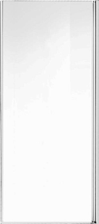 Боковая стенка Cezares ECO-O-90-AS-FIX-C-Cr стекло прозрачное