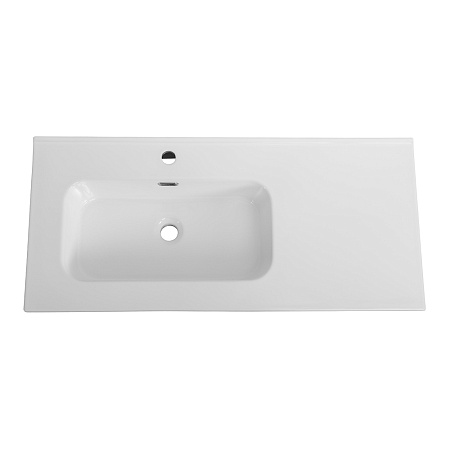 Накладная раковина Cezares Duet 101 CZR-8095-100-L белый глянец