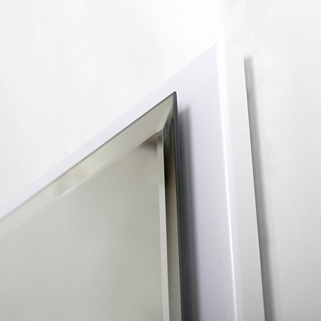 Зеркало Cezares 80х90 CZR-SPC-INT-800-900-LED-TCH-WARM-BL с подсветкой, Bianco Lucido