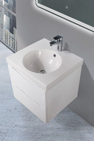 Тумба с раковиной BelBagno Fly 50 bianco opaco