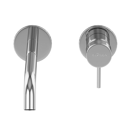 Смеситель для раковины Cezares Leaf LEAF-BLI2-20-L-01-W0 хром