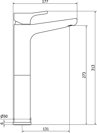 Смеситель Cezares Peonia LC 01 W0 для раковины