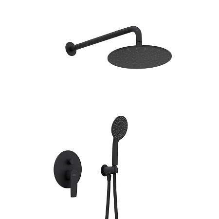 Душевая система Cezares Nautic NAUTIC-DSIP-NOP черный матовый