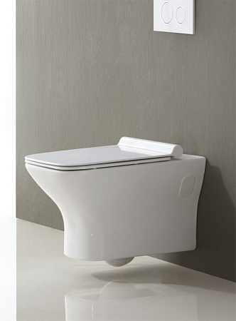 Унитаз подвесной безободковый BelBagno Romano BB248CHR