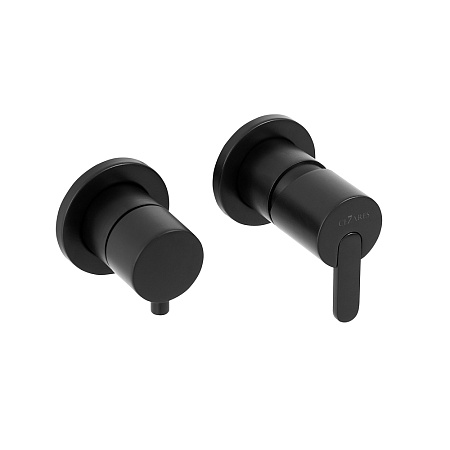 Смеситель для душа Cezares Leaf LEAF-VDIM3-NOP черный матовый