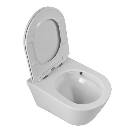 Подвесной унитаз Cezares Liner CZR-3808-53-TH-TOR/SC белый