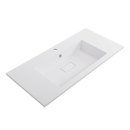 Накладная раковина Cezares Slider 100 CZR-1000/480-LV-MR-PRS белый матовый