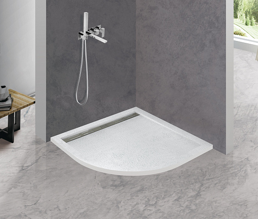 Душевой поддон Cezares 90х90 TRAY-AS-R-90-30-W белый