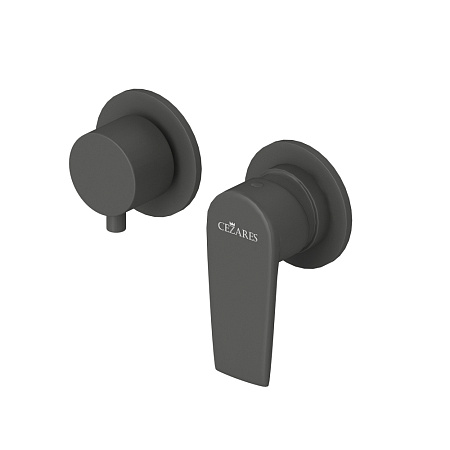 Смеситель для душа Cezares Nautic NAUTIC-VDIM2-M-NOP черный матовый