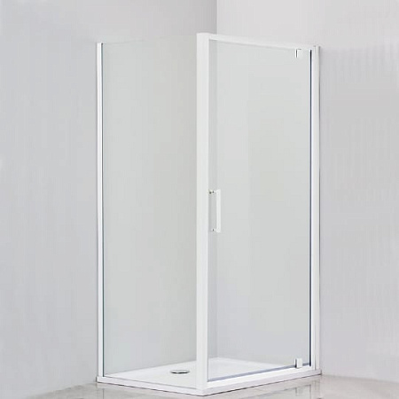 Душевой уголок Cezares RELAX-AHA-1-100/80-C-Bi стекло прозрачное