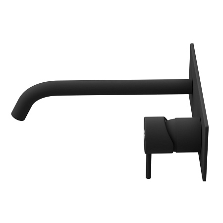 Смеситель для раковины Cezares Leaf LEAF-BLI1-L-NOP черный матовый