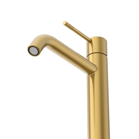 Смеситель для раковины Cezares Relax RELAX-LC1-BORO-W0 брашированное золото