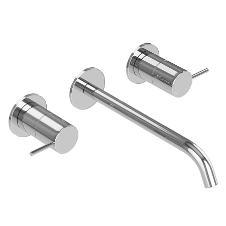 Смеситель для раковины Cezares Leaf LEAF-BLI3L-20-L-01-W0 хром