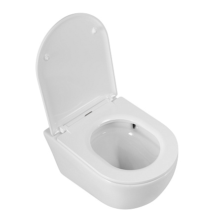 Подвесной унитаз Cezares Relax CZR-3806-53-TH-TOR/SC белый