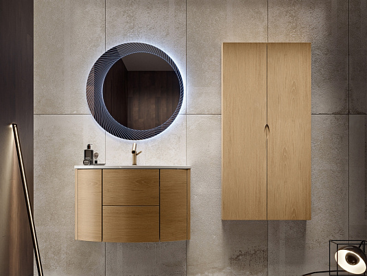 Зеркало Cezares 80х80 45053 с подсветкой